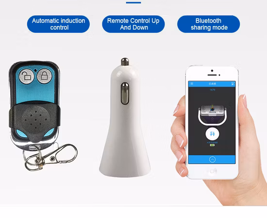 Waterproof New Material Remote Control Automatic Space Car Parking Barrier Flap Lock