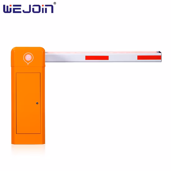 Sistema di parcheggio intelligente automatico, cancello barriera a braccio dritto a LED